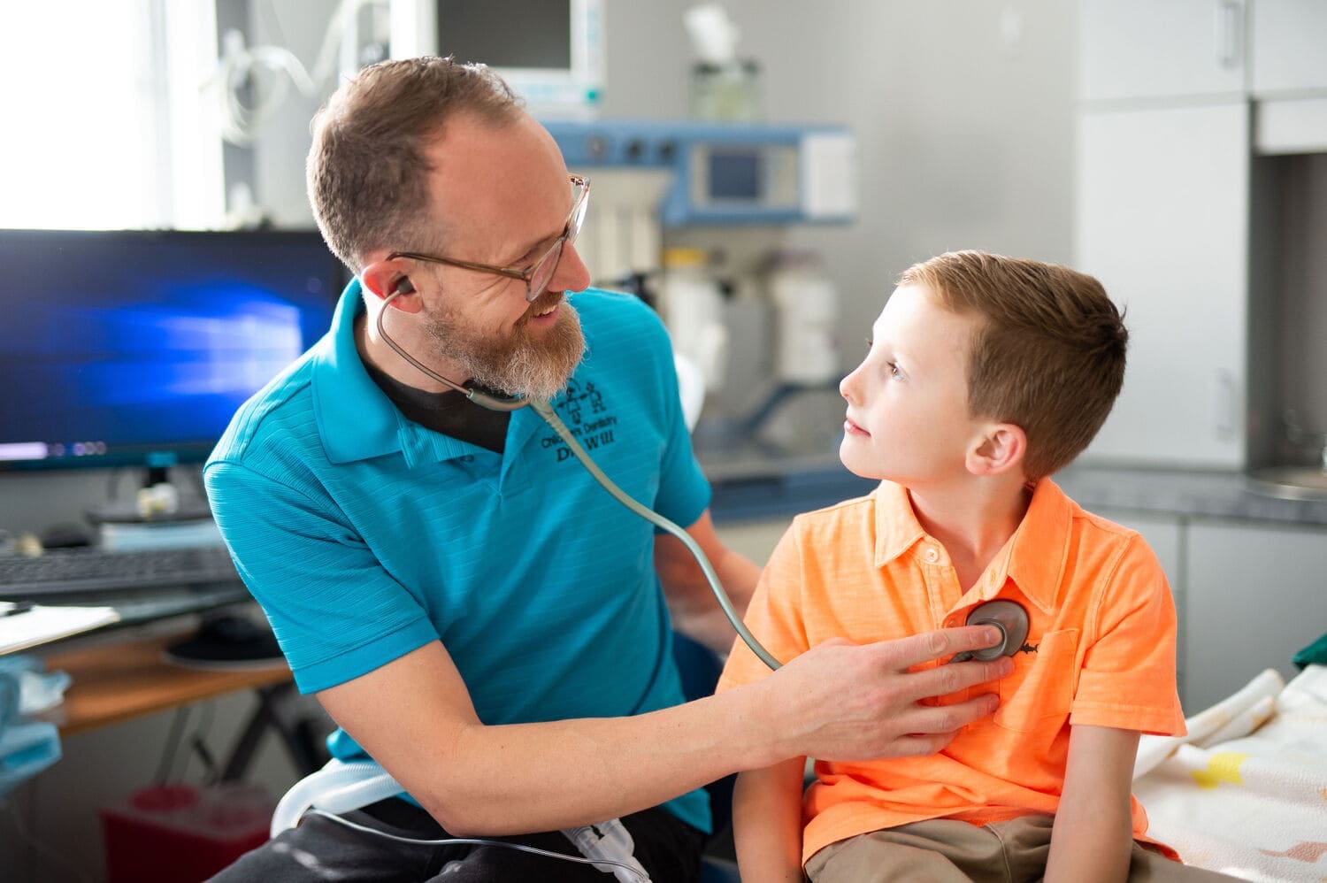 childrens dentistry of charlottesville exam