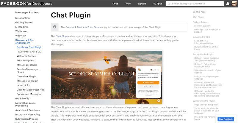 facebook messenger web chat for dentists delmain