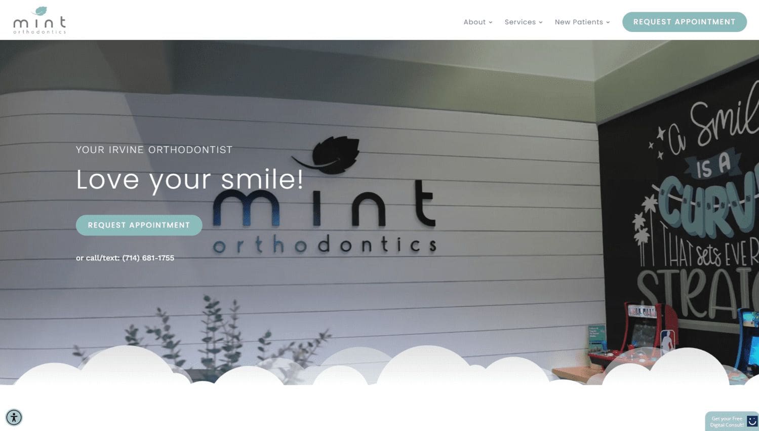 flax dental - best dental websites - delmain