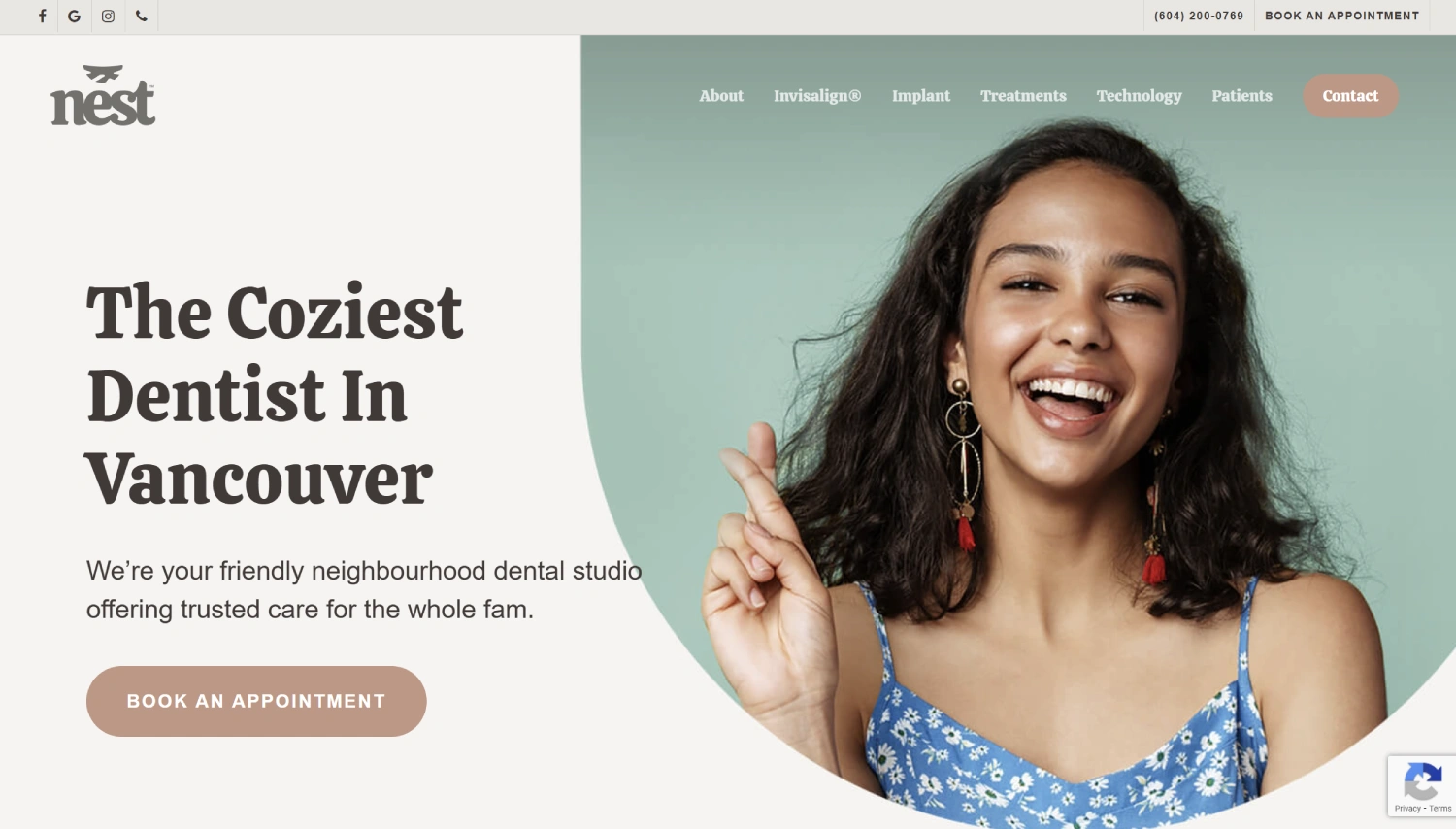 home care dentist tagline delmain