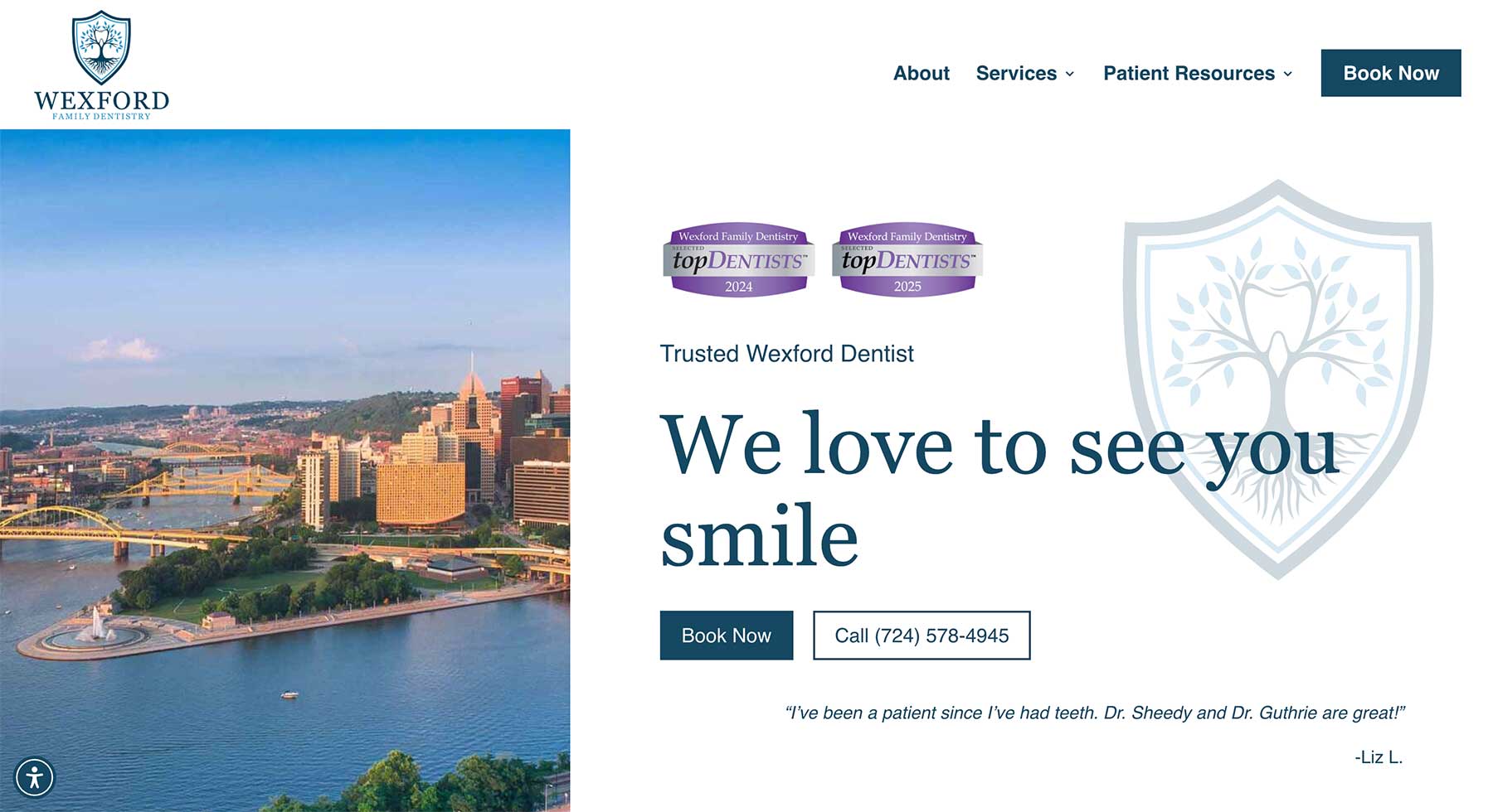 wexford family dentistry website