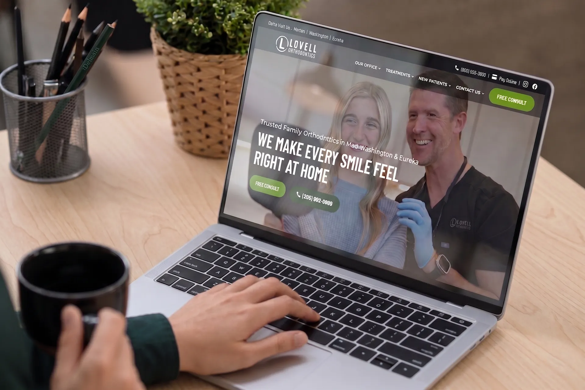Homepage for Lovell Orthodontics's website, one of the best dental websites of 2026. Homepage for Lovell Orthodontics's website, one of the best dental websites of 2026.