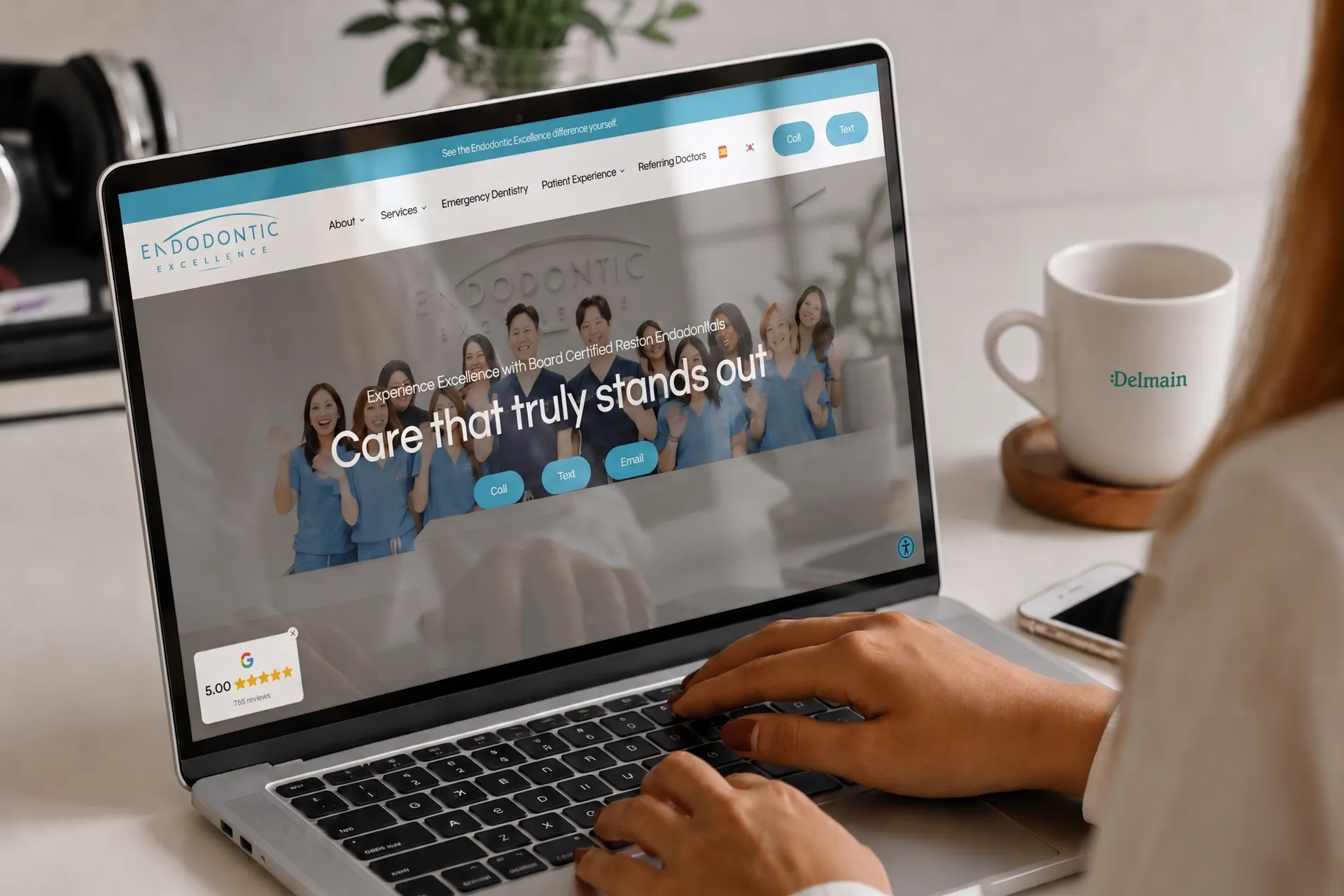 Homepage for Endodontic Excellence's website, one of the best dental websites of 2026. Homepage for Endodontic Excellence's website, one of the best dental websites of 2026.